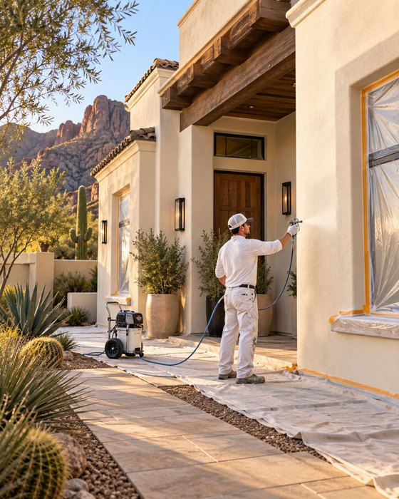 Interior & Exterior Painting by Alberto's Cabinets in Phoenix, Arizona